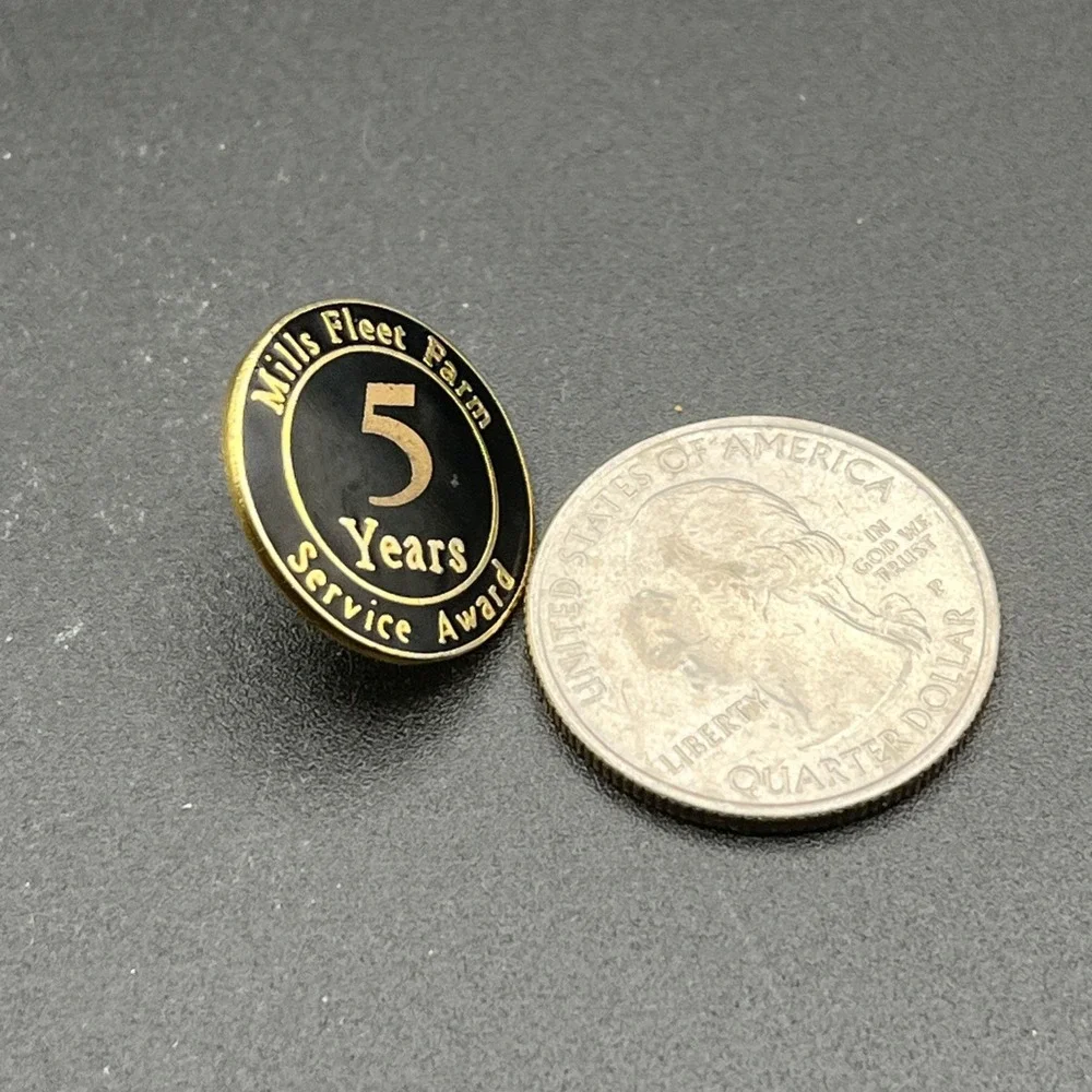 Mills Fleet Farm 5 Year Service Award‎ Lapel Hat Pin